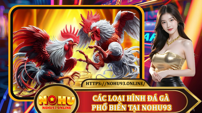 Các loại hình đá gà phổ biến tại Nohu93